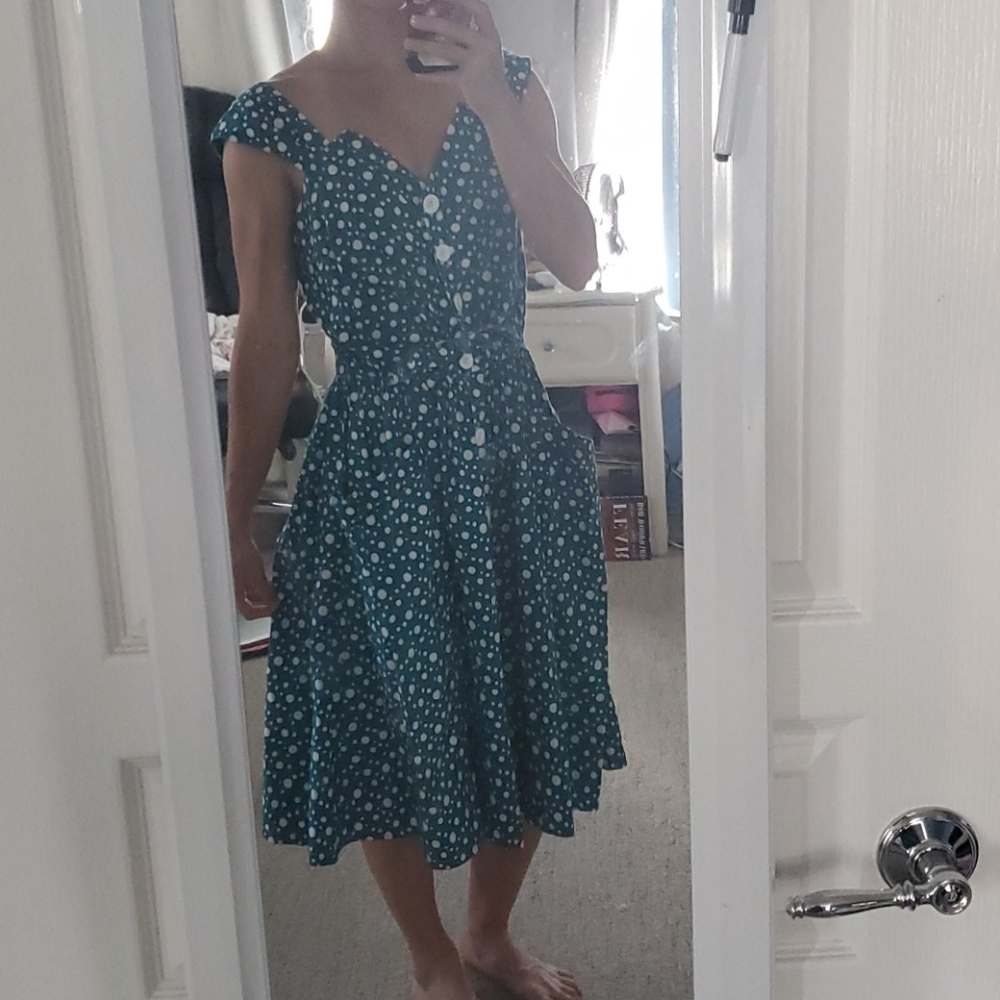 Polka dot dress